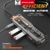 Bộ HUB TEEMO 6 Cổng Trong Suốt USB-C HDMI PD cho Laptop, Surface, MacBook, iPad, Điện Thoại - Giá chỉ 344.520₫ 6