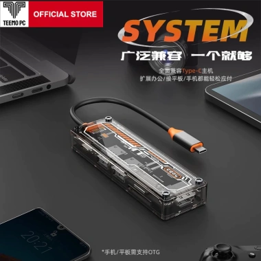 Bộ HUB TEEMO 6 Cổng Trong Suốt USB-C HDMI PD cho Laptop, Surface, MacBook, iPad, Điện Thoại - Giá chỉ 344.520₫ 7 Bộ HUB TEEMO 6 Cổng Trong Suốt USB-C HDMI PD cho Laptop, Surface, MacBook, iPad, Điện Thoại - Giá chỉ 344.520₫ 7