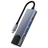 Bộ HUB Type C 5 trong 1 - HDMI 4K, USB 3.0, RJ45 LAN, vỏ nhôm - Giá ưu đãi 95.000₫ 7
