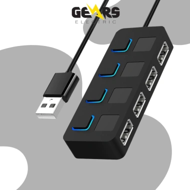 Bộ HUB USB 2.0 4 Cổng GEAR79 - Mở Rộng Máy Tính, Laptop, Giá Siêu Giảm 69.000₫