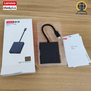 Bộ HUB USB-C 3in1 LENOVO THINKPLUS C150 Chính hãng - Giá chỉ 179.000đ, giảm mạnh từ 220.170đ 5