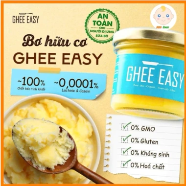 Bơ hữu cơ Ghee Easy Hà Lan 100g - Dành cho bé 9 tháng, không đạm bò, 537.500 VND 2
