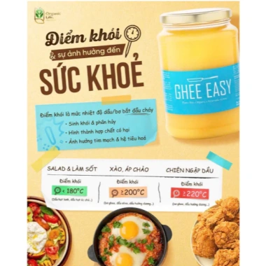 Bơ hữu cơ Ghee Easy Hà Lan 100g - Dành cho bé 9 tháng, không đạm bò, 537.500 VND 4