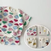 Bộ in hình bóng bay cho bé quần short mùa hè 2 bộ bé trai & gái- Giá 250.525 VND 2