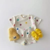 Bộ in hình bóng bay cho bé quần short mùa hè 2 bộ bé trai & gái- Giá 250.525 VND 5