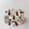 Bộ in hình bóng bay cho bé quần short mùa hè 2 bộ bé trai & gái- Giá 250.525 VND 7