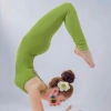 Bộ Jumpsuit Set Nữ Thun Gân Co Giãn 4 Chiều, Thấm Hút Mồ Hôi - Tập Yoga và Gym, Giá 510.000₫