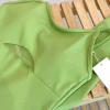 Bộ Jumpsuit Set Nữ Thun Gân Co Giãn 4 Chiều, Thấm Hút Mồ Hôi - Tập Yoga và Gym, Giá 510.000₫ 5