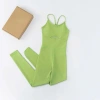 Bộ Jumpsuit Set Nữ Thun Gân Co Giãn 4 Chiều, Thấm Hút Mồ Hôi - Tập Yoga và Gym, Giá 510.000₫ 6