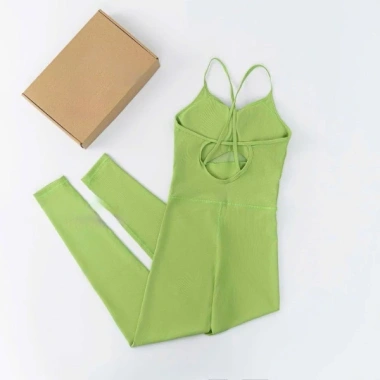 Bộ Jumpsuit Set Nữ Thun Gân Co Giãn 4 Chiều, Thấm Hút Mồ Hôi - Tập Yoga và Gym, Giá 510.000₫ 7 Bộ Jumpsuit Set Nữ Thun Gân Co Giãn 4 Chiều, Thấm Hút Mồ Hôi - Tập Yoga và Gym, Giá 510.000₫ 7