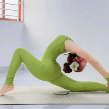 Bộ Jumpsuit Set Nữ Thun Gân Co Giãn 4 Chiều, Thấm Hút Mồ Hôi - Tập Yoga và Gym, Giá 510.000₫