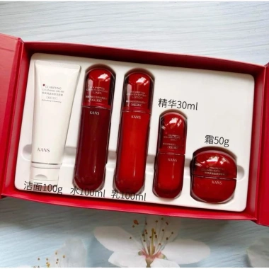 Bộ Kans Đỏ Dưỡng Da Trắng Mịn Bổ Sung Collagen - Giá chỉ 1.650.000₫, giảm 15% cho làn da sáng mịn 2 Bộ Kans Đỏ Dưỡng Da Trắng Mịn Bổ Sung Collagen - Giá chỉ 1.650.000₫, giảm 15% cho làn da sáng mịn 2