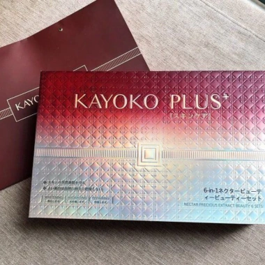 Bộ Kayoko Plus Đỏ Nhật Bản 6in1 - Sạch Năm, Tân Hằng, Dưỡng Trắng Da, Giá 1.352.000₫ 5