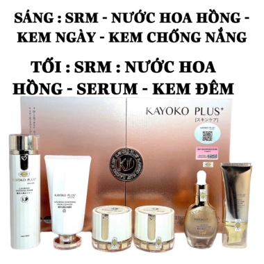 Bộ Kayoko Plus Trắng 6in1 Chính Hãng - Dưỡng Trắng Da Chuyên Sâu, Giá 1.04 Triệu