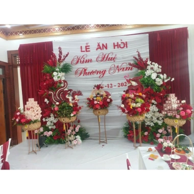 Bộ kệ 7 chiếc lễ tráp mâm quả cưới hỏi - Giá ưu đãi 1,400,000₫, bền đẹp, sang trọng 4