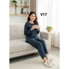 Bộ kẻ dài xinh, mặc nhà thoải mái - Đầm ngủ đẹp, giá chỉ 151.200₫, giảm tới 18% 3
