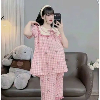 Bộ Kẻ Lửng Bầu & Sau Sinh Cổ Bèo – Thiết Kế Thoáng Khí, Giá Ưu Đãi 130k 5