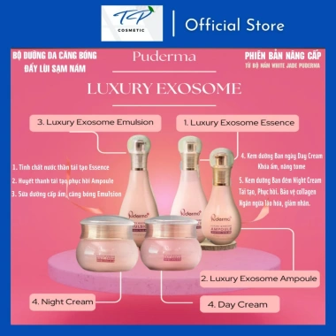Bộ Kem Dưỡng Da Cao Cấp Puderma Luxury Exosome – Nâng Cơ Giảm Nhăn Tái Tạo Mờ Thâm Nám – Giá 719.800₫ 2