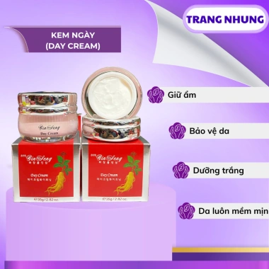 Bộ kem nám Hồng Sâm Ginseng 4IN1 DFR Dưỡng trắng da, mờ thâm nám, tàn nhang, 900k 3 Bộ kem nám Hồng Sâm Ginseng 4IN1 DFR Dưỡng trắng da, mờ thâm nám, tàn nhang, 900k 3