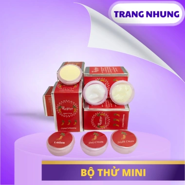 Bộ kem nám Hồng Sâm Ginseng 4IN1 DFR Dưỡng trắng da, mờ thâm nám, tàn nhang, 900k 7 Bộ kem nám Hồng Sâm Ginseng 4IN1 DFR Dưỡng trắng da, mờ thâm nám, tàn nhang, 900k 7