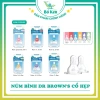 Bố Ken Núm Ty Bình Sữa Dr Browns - Cổ Rộng Plus & Cổ Hẹp, Size Đa Dạng, Hàng Chính Hãng, Giá 99.960₫