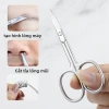 Bộ kéo GlowNest chống khói – Thép không gỉ an toàn cắt tỉa mũi, lông mày, râu 3