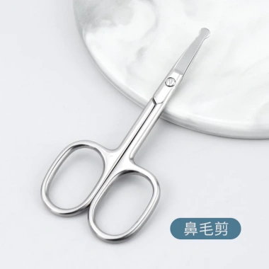 Bộ kéo GlowNest chống khói – Thép không gỉ an toàn cắt tỉa mũi, lông mày, râu 10 Bộ kéo GlowNest chống khói – Thép không gỉ an toàn cắt tỉa mũi, lông mày, râu 10