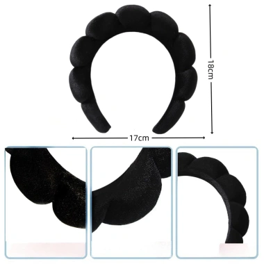 Bộ kẹp dây đeo cổ tay rửa mặt đám mây đầy màu sắc Scrunchie 6 chiếc - Giao nhanh, giảm 22% 6
