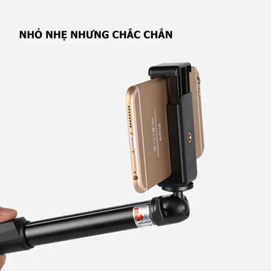Bộ Kẹp Điện Thoại Xoay 360 Đèn Livestream, Chân Đèn, Tripod, Gậy Chụp Ảnh - 15.000đ