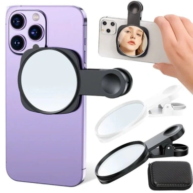 Bộ kẹp phản chiếu gương G1 cho máy ảnh - điện thoại, chụp hình có túi đựng, giá 37.400đ