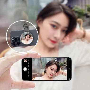 Bộ kẹp phản chiếu gương G1 cho máy ảnh - điện thoại, chụp hình có túi đựng, giá 37.400đ