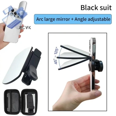 Bộ kẹp phản chiếu gương máy ảnh điện thoại thông minh, điều chỉnh góc, clip selfie 93.830₫