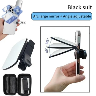 Bộ kẹp phản chiếu gương máy ảnh điện thoại thông minh, điều chỉnh góc, clip selfie 93.830₫