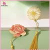 Bộ Kẹp Sách Vintage Trung Hoa Hoa Hồng Lá Kim Loại - Đánh Dấu Trang Sel, Quà Tặng Học Sinh Văn Phòng Phẩm, Đồ Dùng Học Tập 2