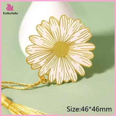 Bộ Kẹp Sách Vintage Trung Hoa Hoa Hồng Lá Kim Loại - Đánh Dấu Trang Sel, Quà Tặng Học Sinh Văn Phòng Phẩm, Đồ Dùng Học Tập 9