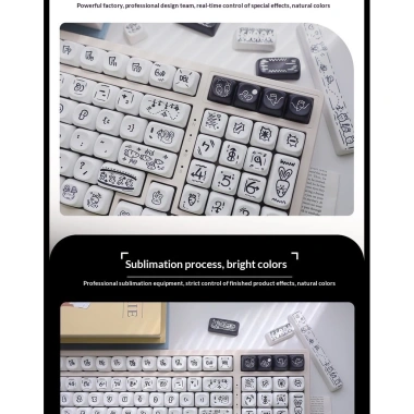 Bộ Keycap Carrot Rabbit XDA Doodle Bunny – Độc đáo, giảm còn 444.444₫ | KCRAFT