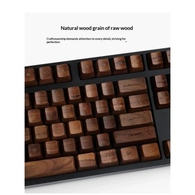 Bộ keycap gỗ thật 104 phím màu ngẫu nhiên – KCAP World of keycaps, giá ưu đãi 6.666.666₫ 8 Bộ keycap gỗ thật 104 phím màu ngẫu nhiên – KCAP World of keycaps, giá ưu đãi 6.666.666₫ 8