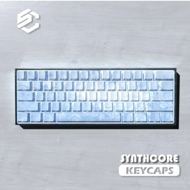 Bộ Keycap Ice Rose Coast 74 Phím - KCAP, giá chỉ 400.000₫, giảm 80k, chất liệu cao cấp