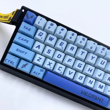 Bộ Keycap Jett Valorant Fullset 101 Phím - KCRAFT World of Keycaps Giá chỉ 755.000 VND Giảm từ 966.400 VND 4