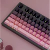 Bộ keycap PBT Hồng Hoàng Hôn 104 phím hồng tím đen – Giá 400.000₫ 4