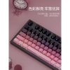 Bộ keycap PBT Hồng Hoàng Hôn 104 phím hồng tím đen – Giá 400.000₫ 7