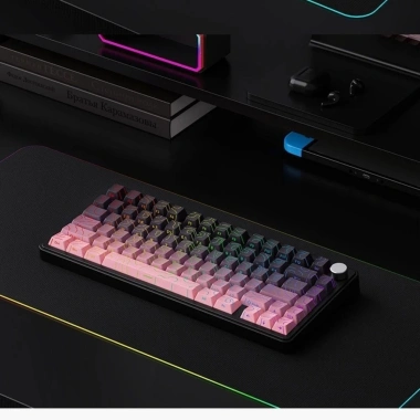Bộ Keycap PBT OEM 130+ Phím Khắc Cạnh Gradient KCRAFT giá ưu đãi 346.300 VND