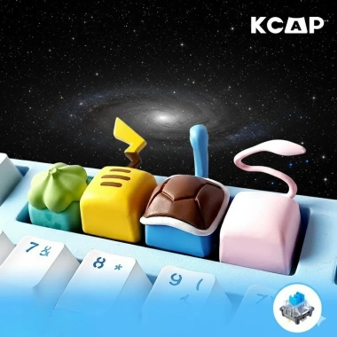 Bộ Keycap Pokemon Mini KCRAFT - Keycaps dễ thương, giảm 18% chỉ 230.000₫