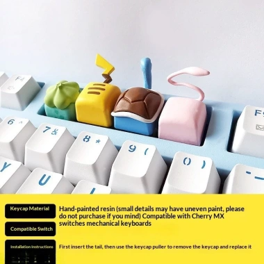 Bộ Keycap Pokemon Mini KCRAFT - Keycaps dễ thương, giảm 18% chỉ 230.000₫ 3 Bộ Keycap Pokemon Mini KCRAFT - Keycaps dễ thương, giảm 18% chỉ 230.000₫ 3