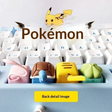 Bộ Keycap Pokemon Mini KCRAFT - Keycaps dễ thương, giảm 18% chỉ 230.000₫