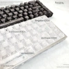 Bộ Keycap Rằn Ri Ice Classic PBT Set 66% giảm giá KCRAFT Keycaps 666.666₫ 6