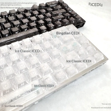 Bộ Keycap Rằn Ri Ice Classic PBT Set 66% giảm giá KCRAFT Keycaps 666.666₫ 6