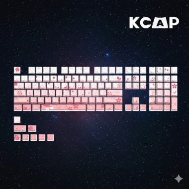 Bộ Keycap Sakura Gradient KCAP - World of keycaps, giảm giá 20% còn 555.555₫