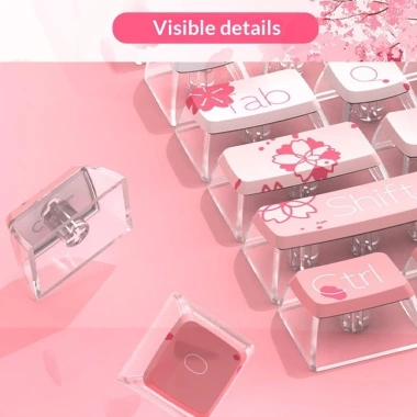 Bộ Keycap Sakura Gradient KCAP - World of keycaps, giảm giá 20% còn 555.555₫ 5 Bộ Keycap Sakura Gradient KCAP - World of keycaps, giảm giá 20% còn 555.555₫ 5