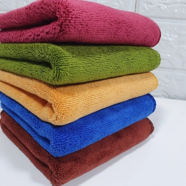 Bộ Khăn Spa HANOITEX Microfiber Cao Cấp Dày Dặn Siêu Bền Siêu Thấm Giá 176k